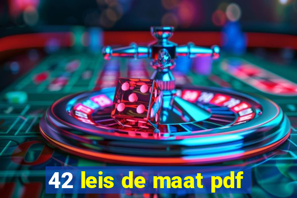 42 leis de maat pdf